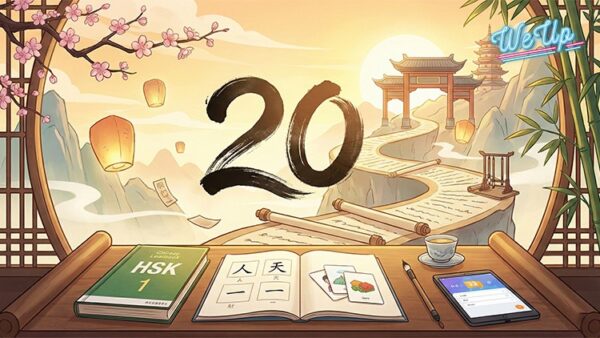 20 ngày nâng trình tiếng Trung sơ cấp (HSK1)